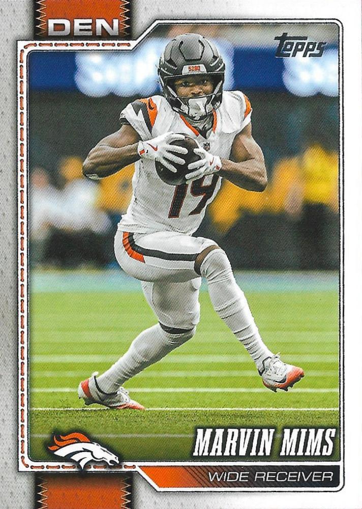 Marvin Mims #63 2026 Topps Flagship