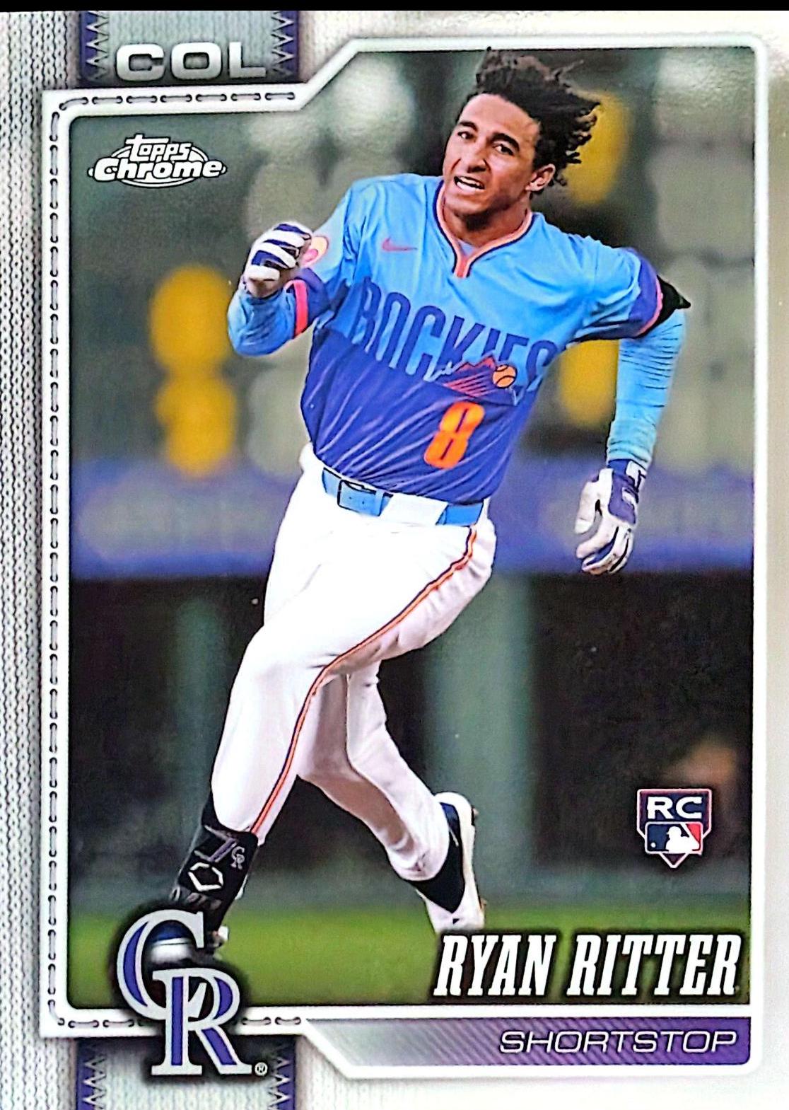 Ryan Ritter #122 [Rookie] 2026 Topps Chrome