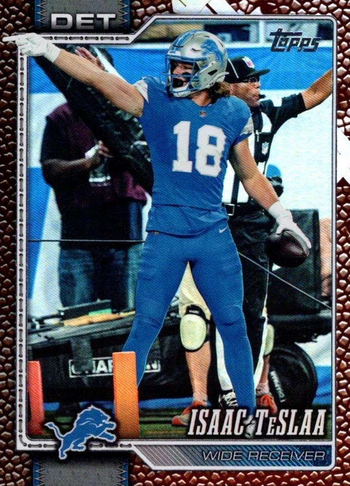 Isaac TeSlaa [Leather] #64 2026 Topps Flagship