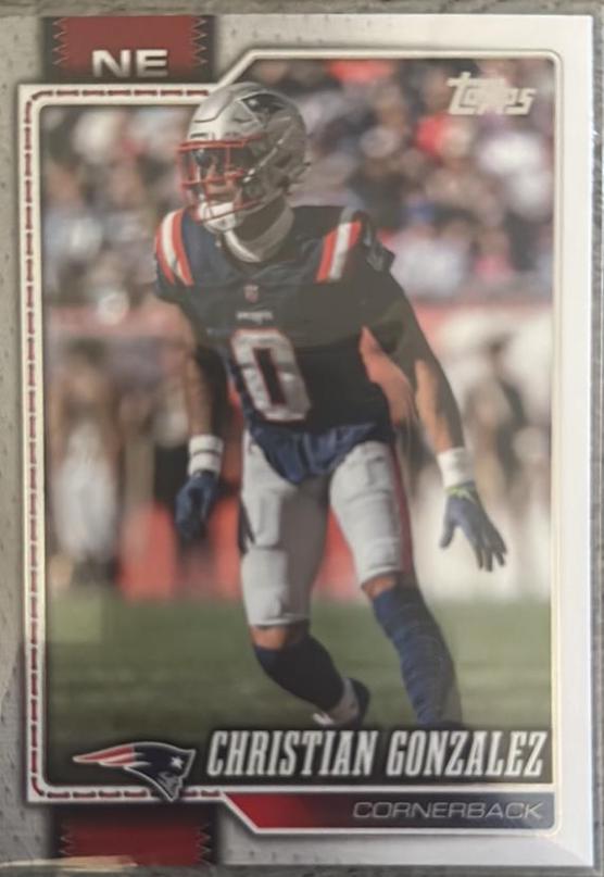 Christian Gonzalez #139 2026 Topps Flagship