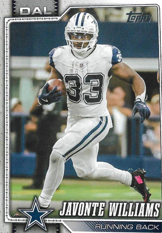 Javonte Williams #51 2026 Topps Flagship