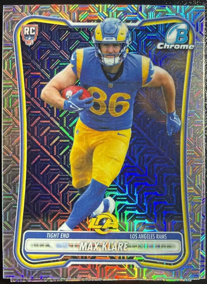 Max Klare [Mojo] #BCV-160 2026 Bowman Chrome NFL