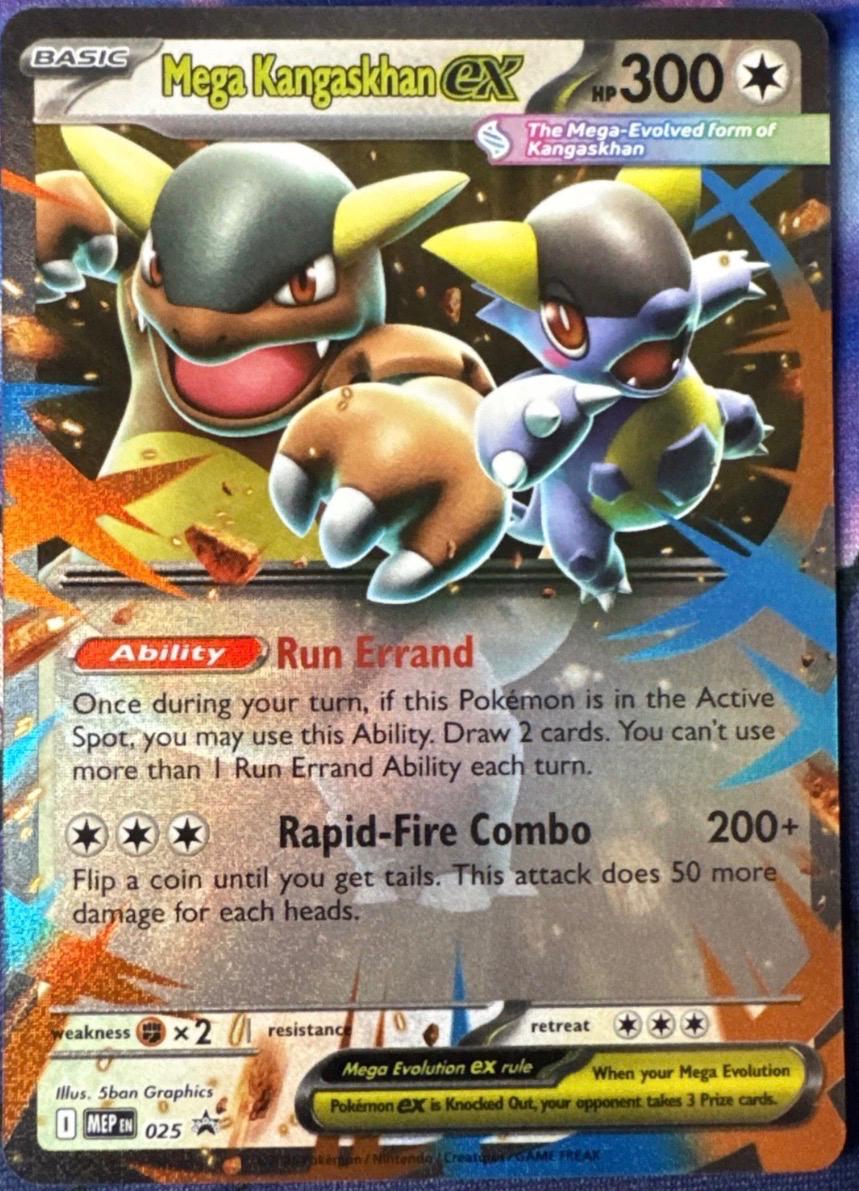 Mega Kangaskhan EX #25 Pokemon Promo