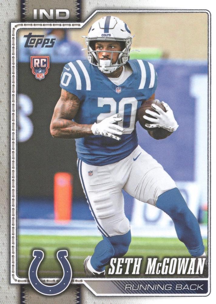 Seth McGowan #388 [Rookie] 2026 Topps Flagship