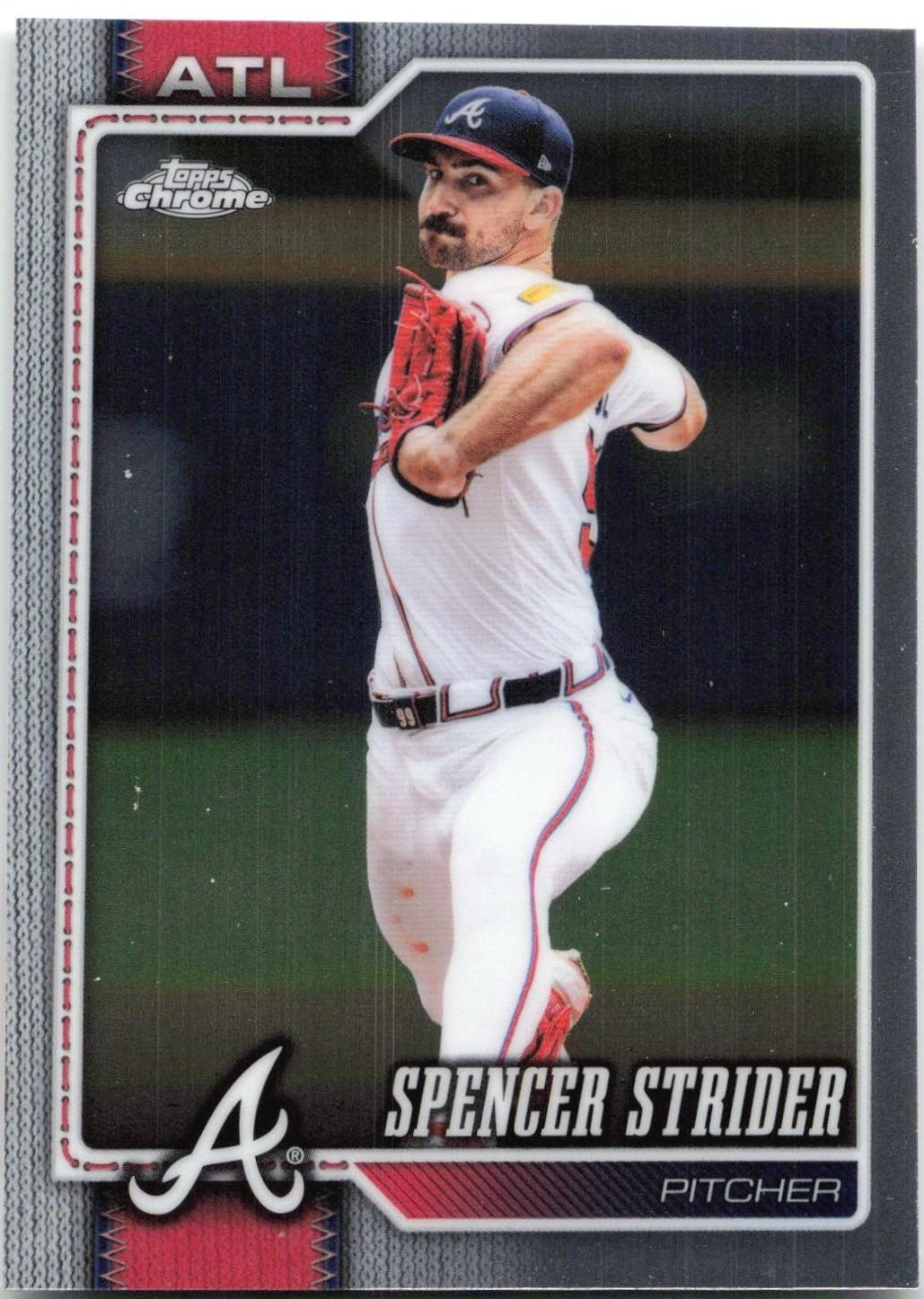 Spencer Strider #110 2026 Topps Chrome
