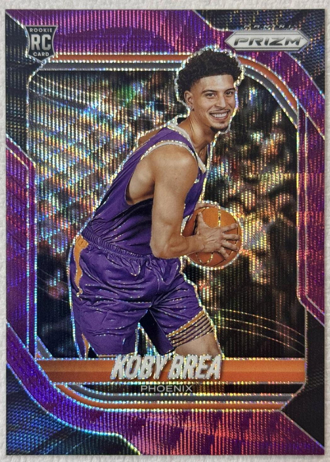 Koby Brea [Purple Wave] #32 [Rookie] 2025 Panini Prizm