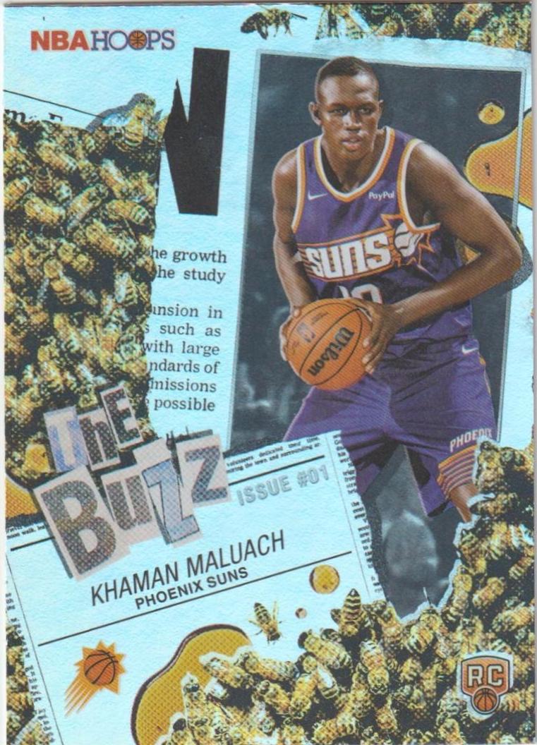 Khaman Maluach #TB-10 2025 Topps NBA Hoops The Buzz
