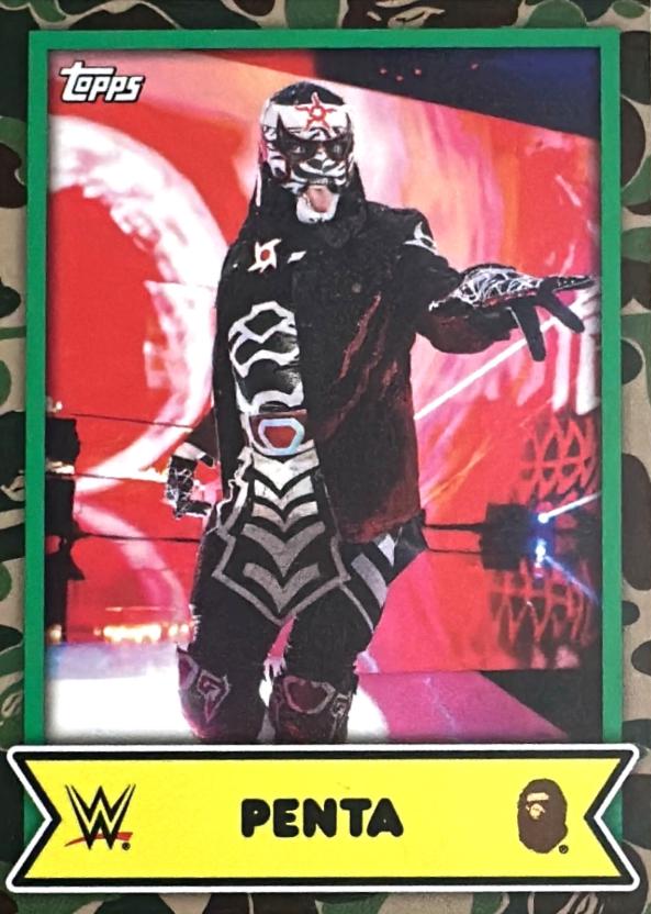 Penta #14 2025 Topps WWE x BAPE