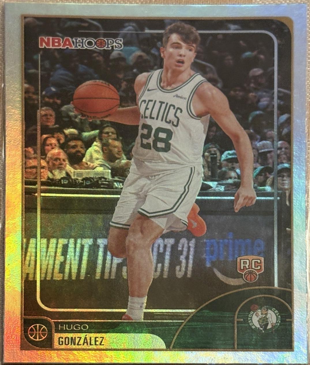 Hugo Gonzalez #72 [Rookie] 2025 Topps NBA Hoops