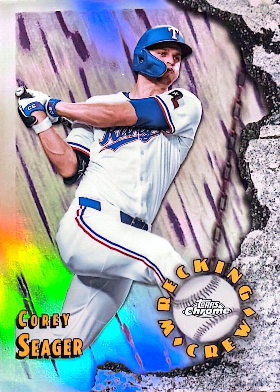 Corey Seager #WC-16 [Refractor] 2026 Topps Chrome Wrecking Crew
