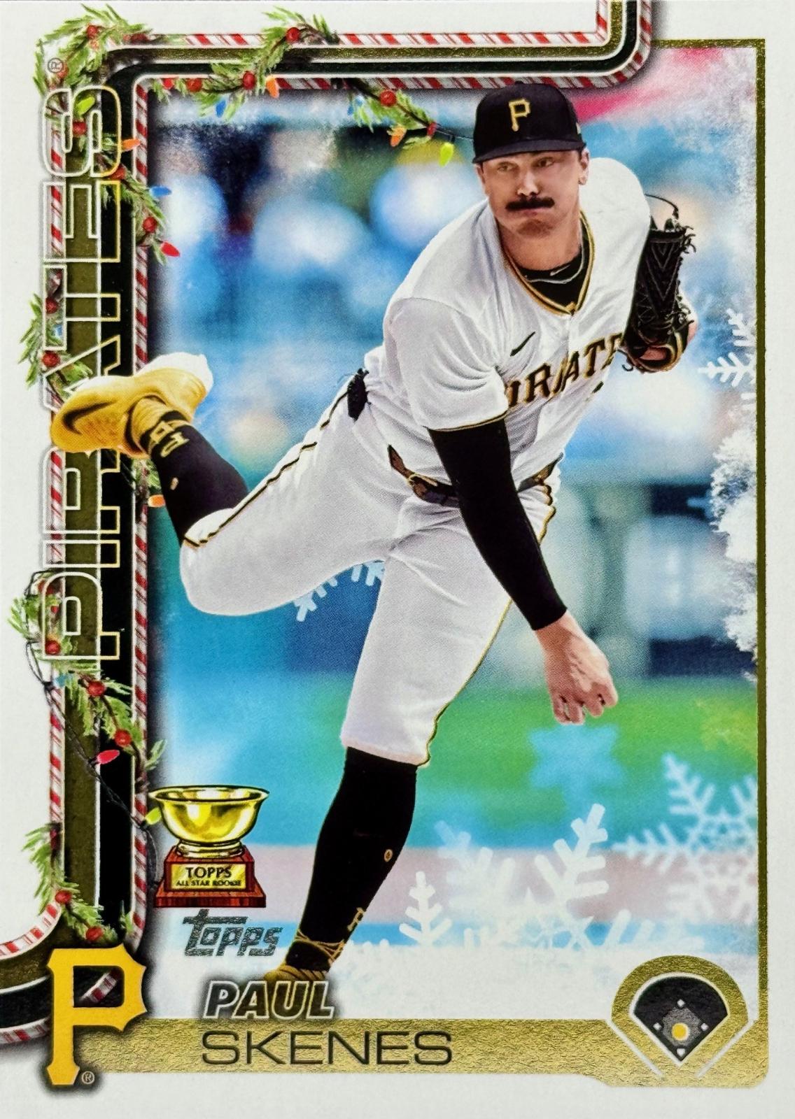 Paul Skenes #H70 2025 Topps Holiday