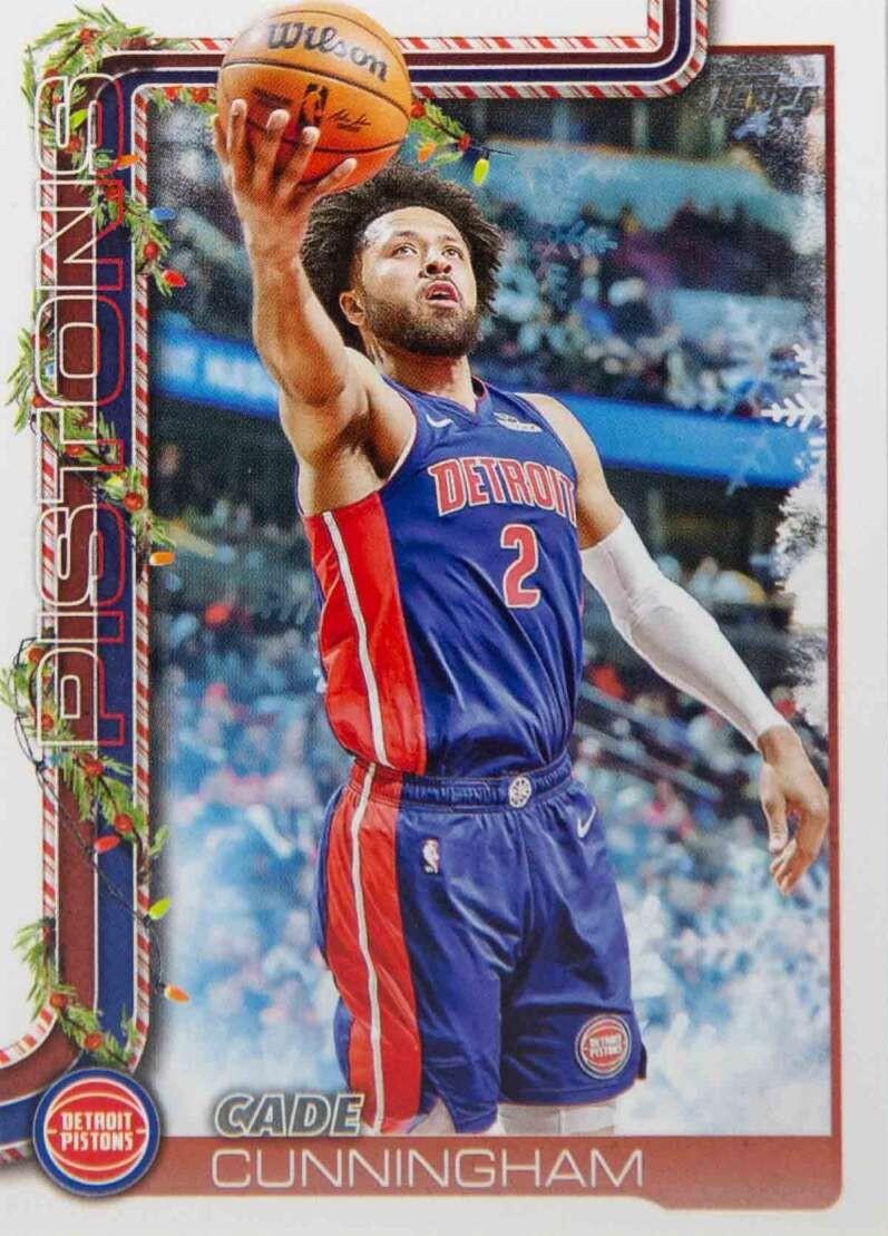Cade Cunningham #H32 2025 Topps Holiday