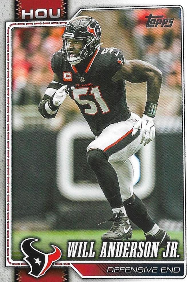 Will Anderson Jr. #82 2026 Topps Flagship