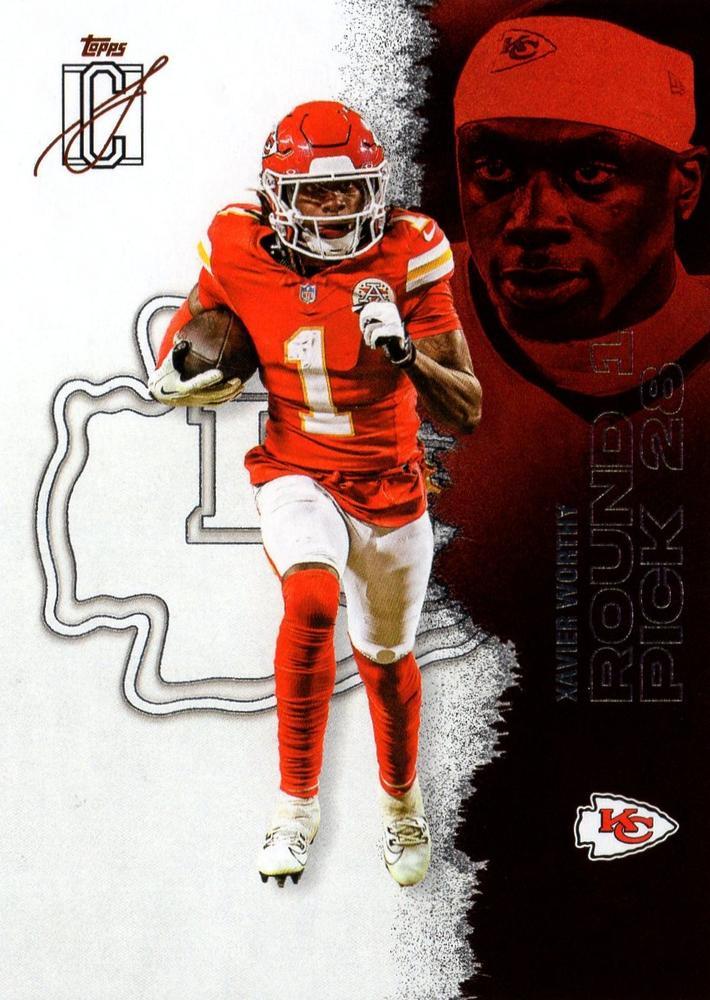 Xavier Worthy #28 2025 Topps Signature Class