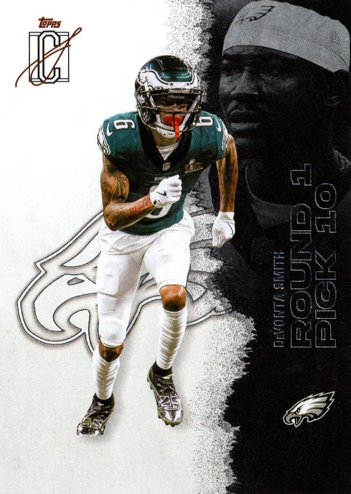 DeVonta Smith [White] #94 2025 Topps Signature Class