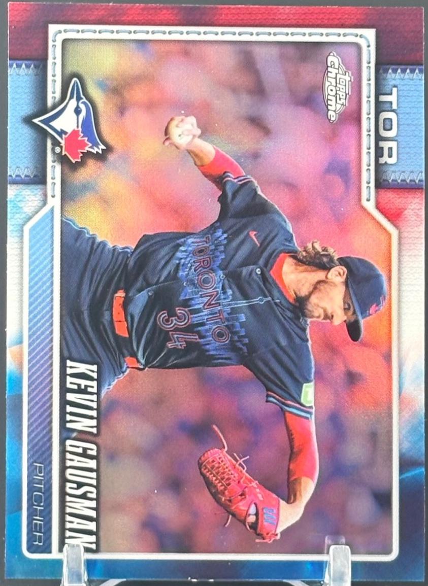 Kevin Gausman [Red White Blue Refractor] #111 2026 Topps Chrome