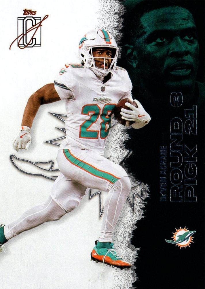 De'Von Achane #35 2025 Topps Signature Class