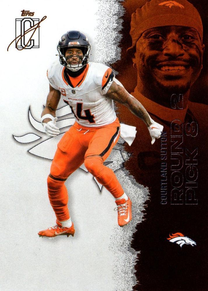 Courtland Sutton #17 2025 Topps Signature Class