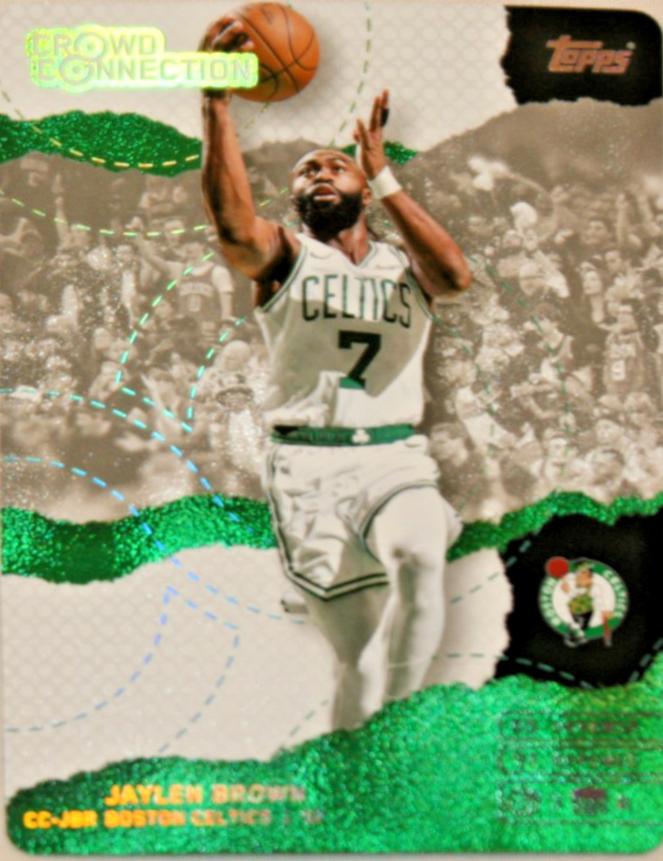 Jaylen Brown #CC-JBR 2025 Topps Match Attax Crowd Connection