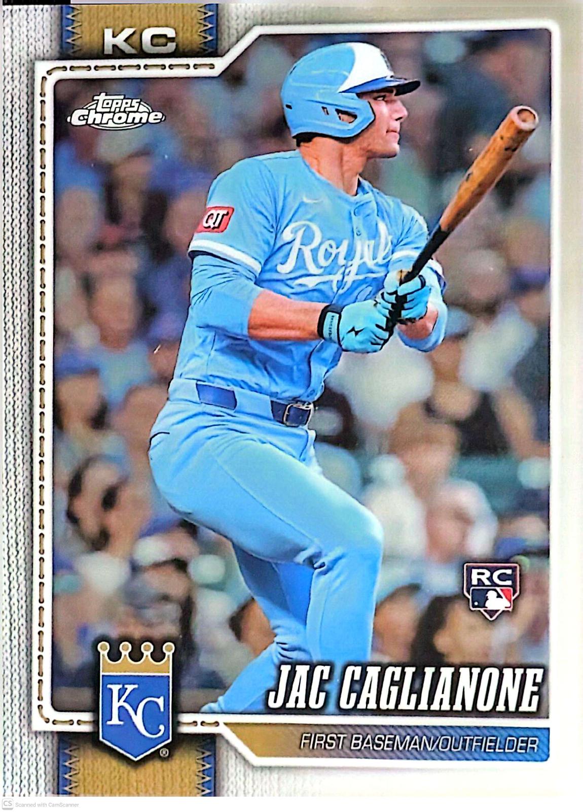 Jac Caglianone #131 [Rookie] 2026 Topps Chrome