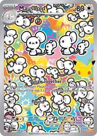 Maushold #146 Pokemon 30th Celebration