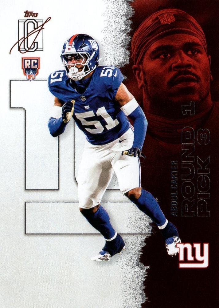 Abdul Carter #118 [Rookie] 2025 Topps Signature Class