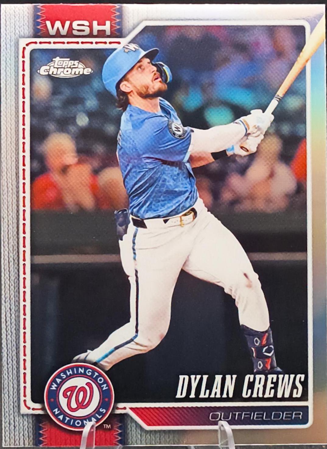 Dylan Crews #54 2026 Topps Chrome