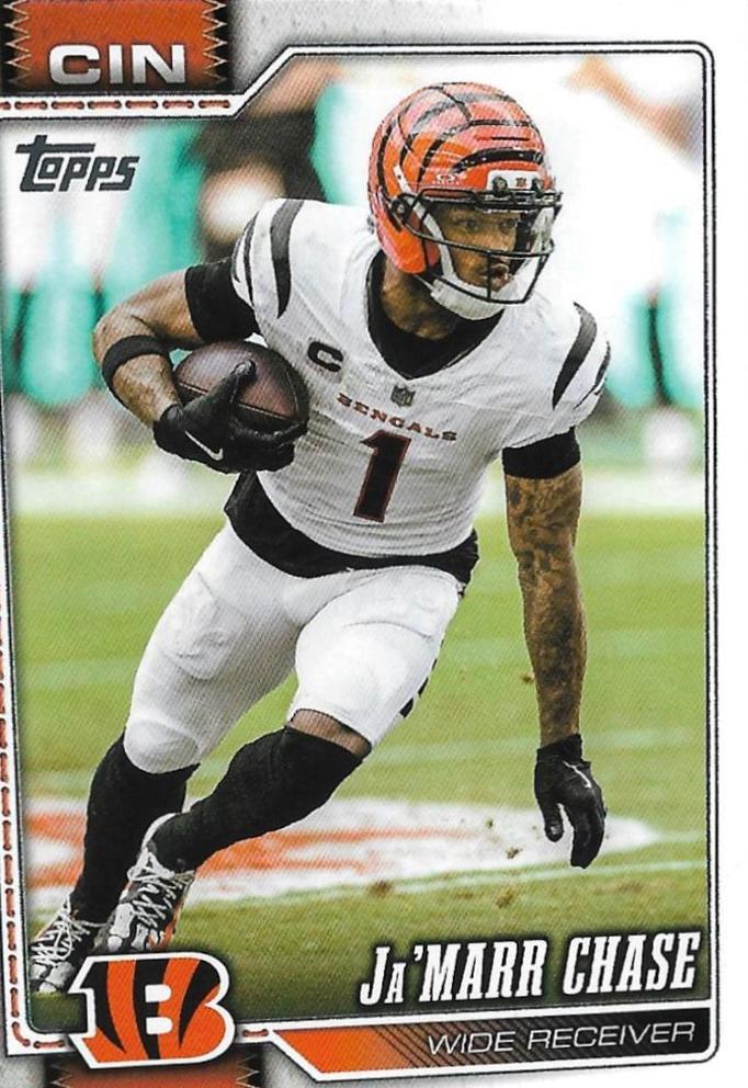 Ja'Marr Chase #43 2026 Topps Flagship