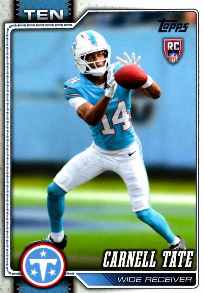 Carnell Tate #318 [Rookie] 2026 Topps Flagship