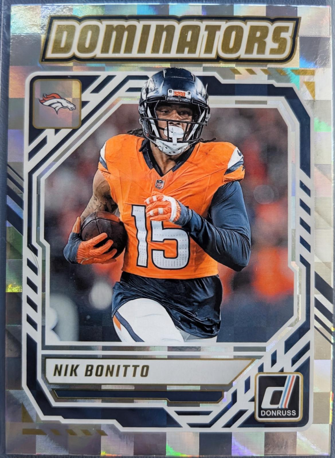 Nik Bonitto #DOM-NBO 2025 Panini Donruss Dominators