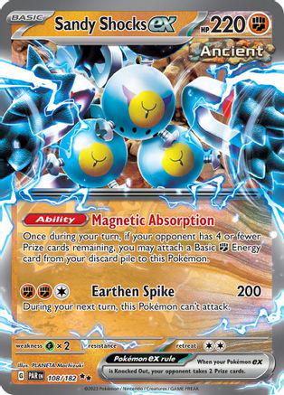 Sandy Shocks ex [Holo] #108 Pokemon Paradox Rift [PSA 9]