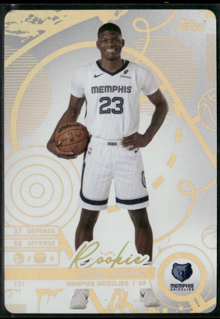 Cedric Coward #131 [Rookie] 2025 Topps Match Attax