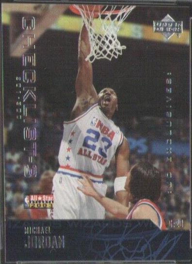Michael Jordan Checklist Exclusives #300 2003 Upper Deck