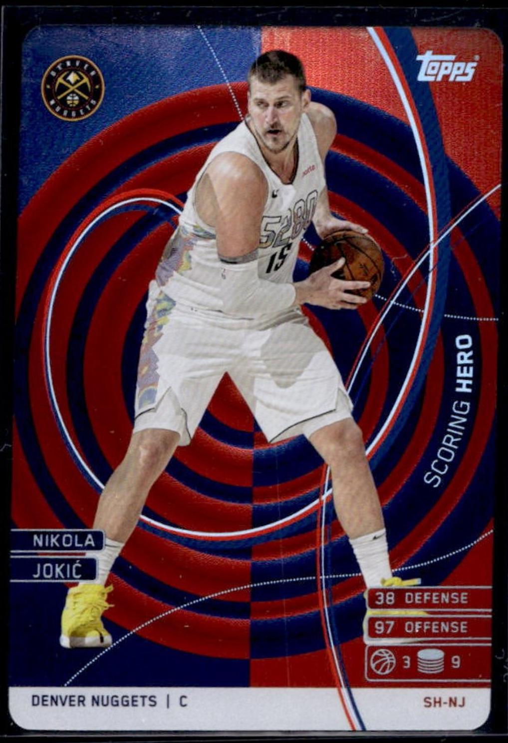 Nikola Jokic #SH-NJ 2025 Topps Match Attax Scoring Hero