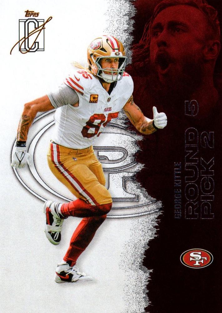 George Kittle #53 2025 Topps Signature Class
