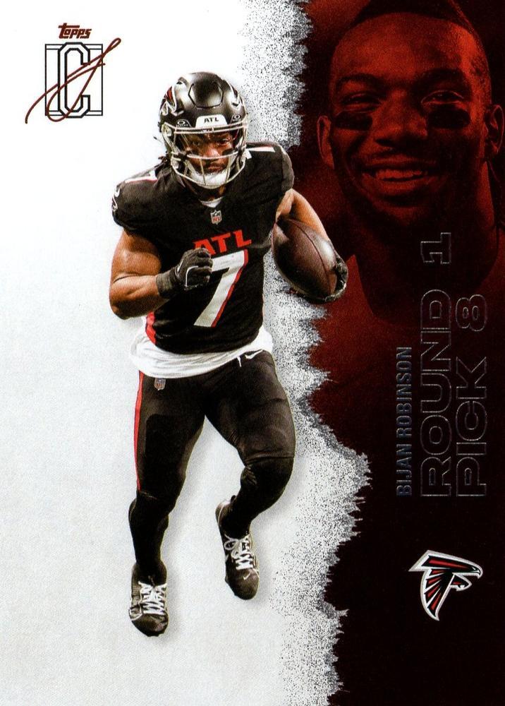 Bijan Robinson #4 2025 Topps Signature Class