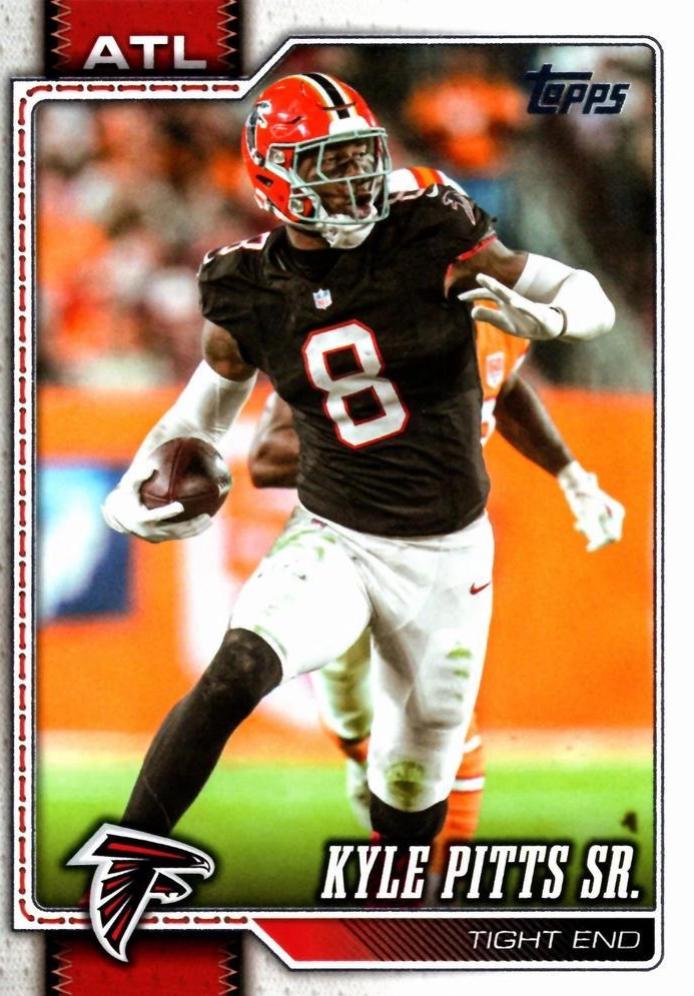 Kyle Pitts Sr. #10 2026 Topps Flagship