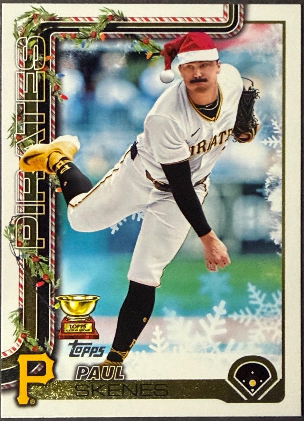 Paul Skenes [SP] #H70 2025 Topps Holiday