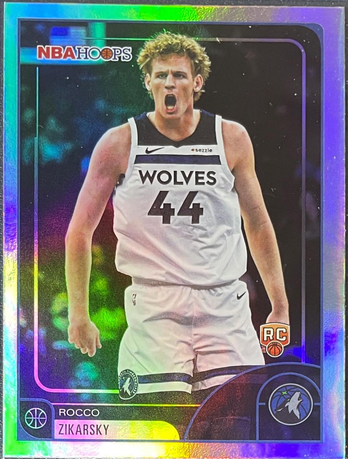 Rocco Zikarsky #169 [Rookie] 2025 Topps NBA Hoops