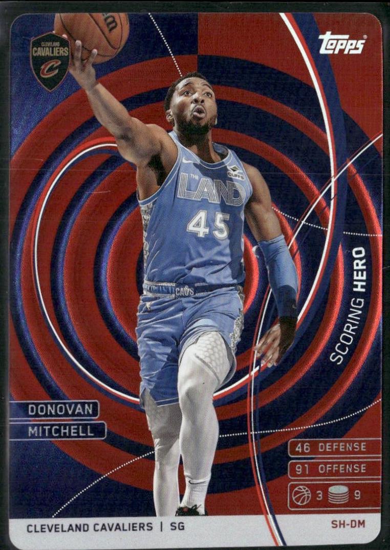 Donovan Mitchell #SH-DM 2025 Topps Match Attax Scoring Hero