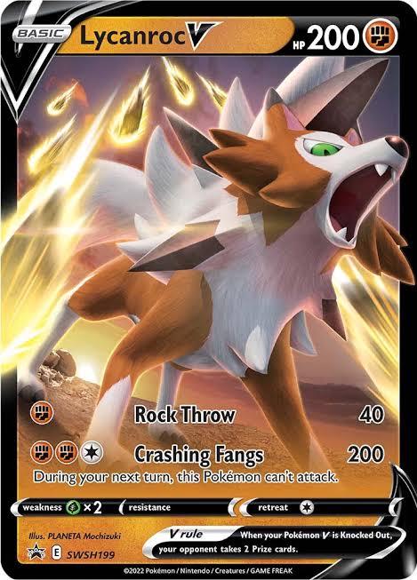Lycanroc V #SWSH199 Pokemon Promo [CGC 8.5]
