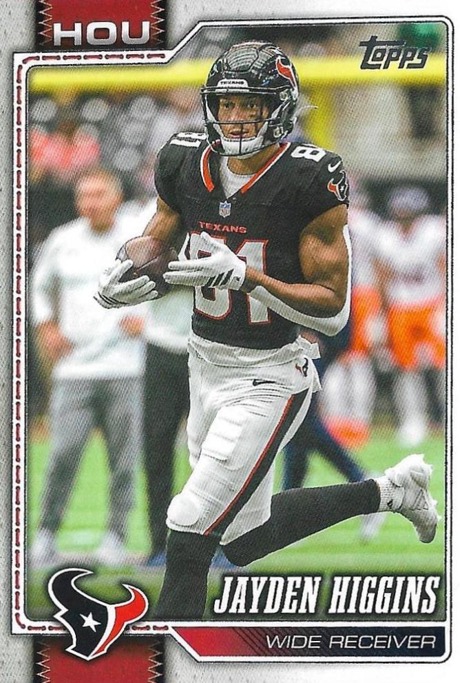 Jayden Higgins #79 2026 Topps Flagship