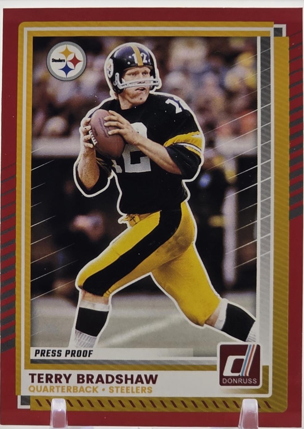 Terry Bradshaw [Press Proof Red] #280 2025 Panini Donruss