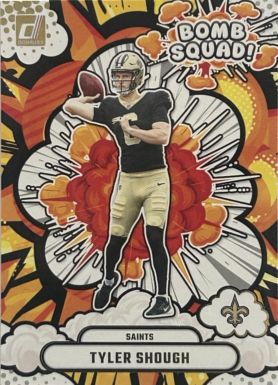 Tyler Shough #BS-TSH [Rookie] 2025 Panini Donruss Bomb Squad