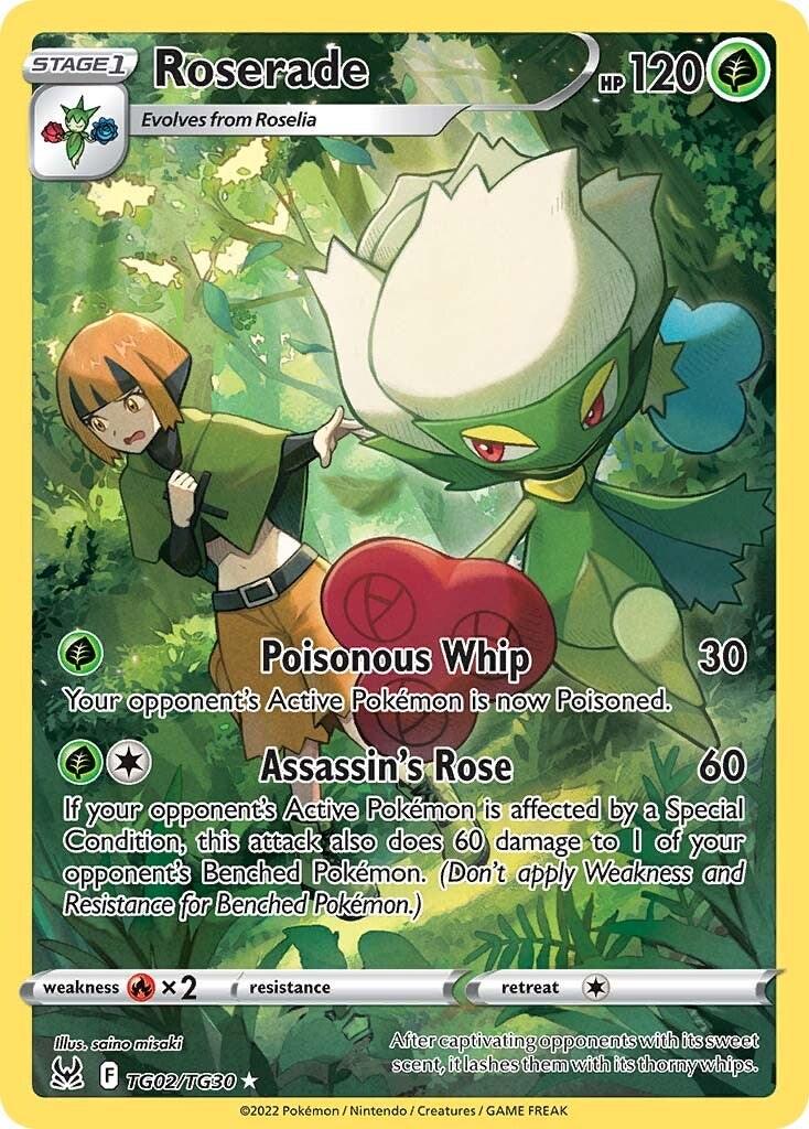 Roserade #TG02 Pokemon Lost Origin