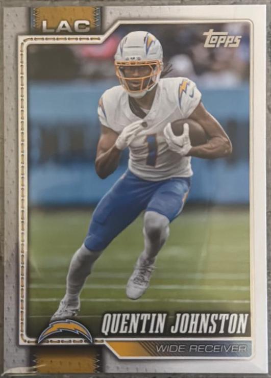 Quentin Johnston #111 2026 Topps Flagship