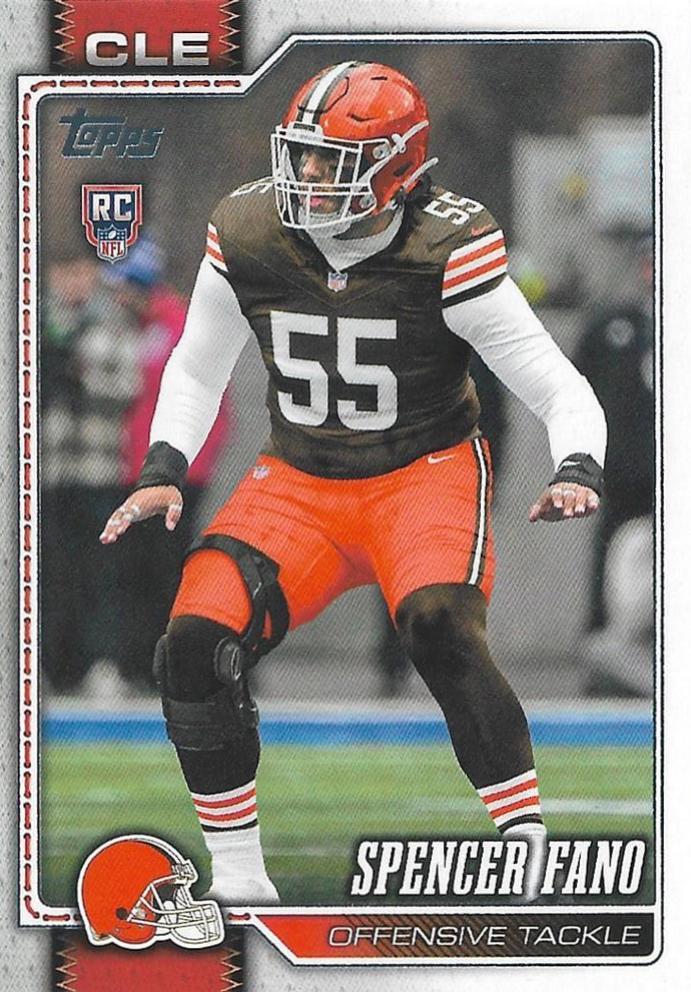 Spencer Fano #385 [Rookie] 2026 Topps Flagship