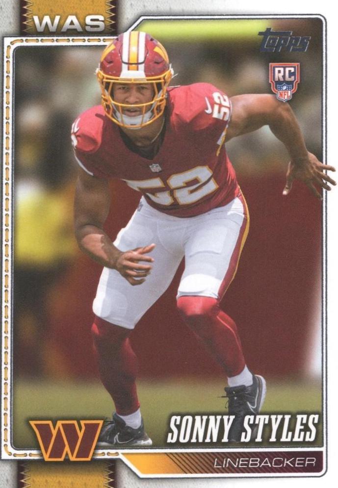 Sonny Styles #347 [Rookie] 2026 Topps Flagship