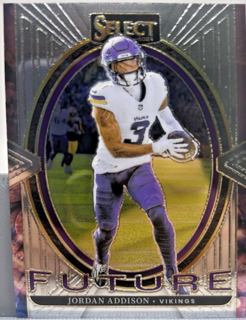 Jordan Addison #14 2024 Panini Select Future