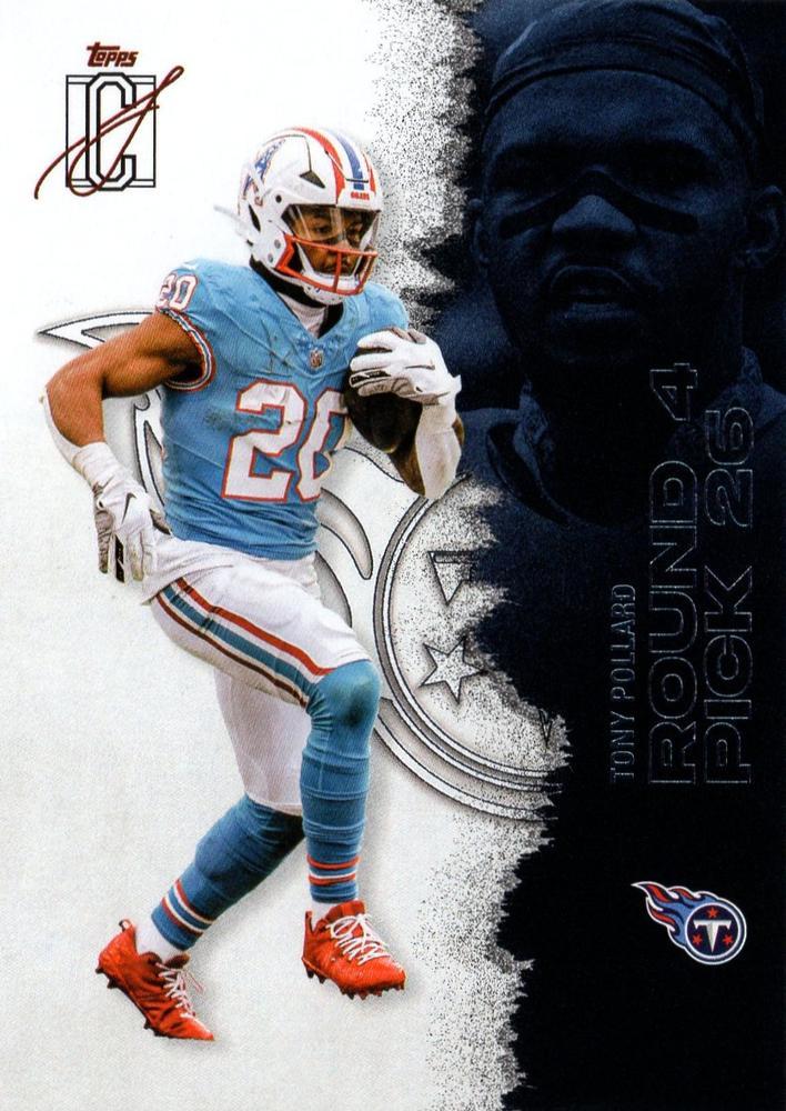 Tony Pollard #54 2025 Topps Signature Class